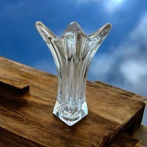 COFRAC Art Verrier France Crystal Vase